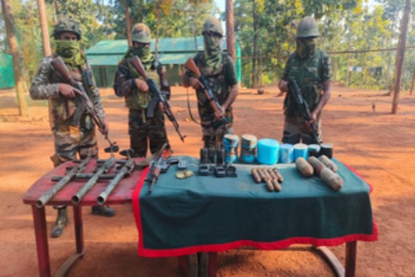 Assam Rifles seize arms in Manipur